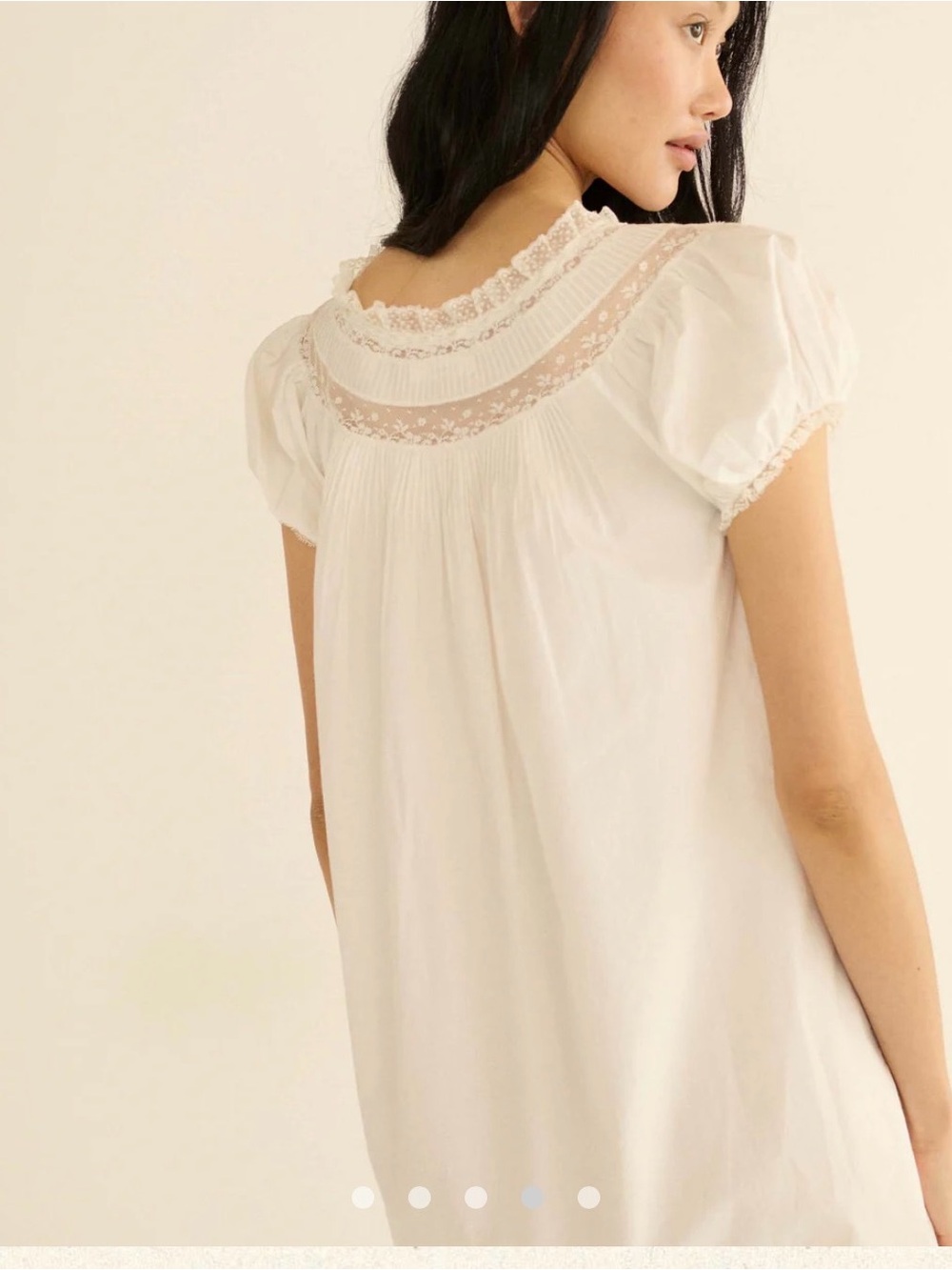 Doen Daphne Dress in Salt (White) - Picture 2 of 9